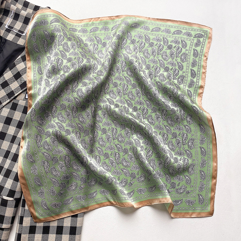 レディース 100% 本物のシルクスカーフ 高級ハンカチ 春 - Face Scarf Mask のレビューと価格