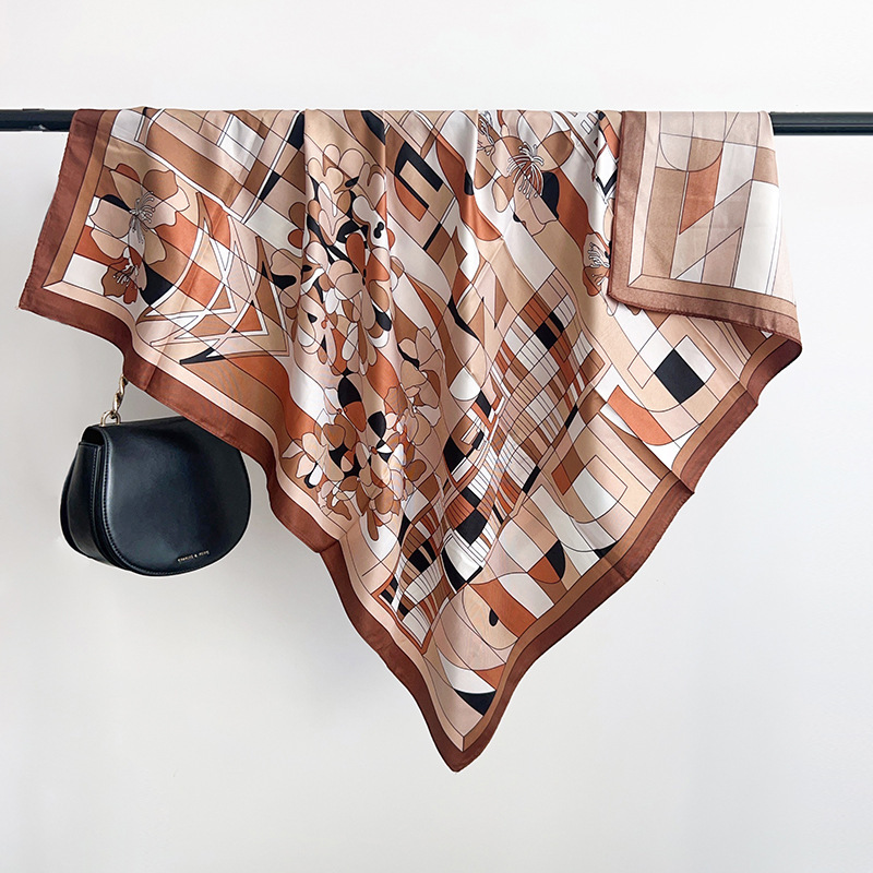 2026 新しいスクエアツイルシルクスカーフ女性のための春秋 - Scarf Silk Square のレビューと価格